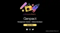 Genpact Hiring for Management Trainee role for python developer in hyderabad, India. Apply before link expires