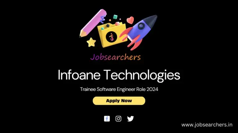 infoane technologies hiring freshers for Trainee Software Engineer